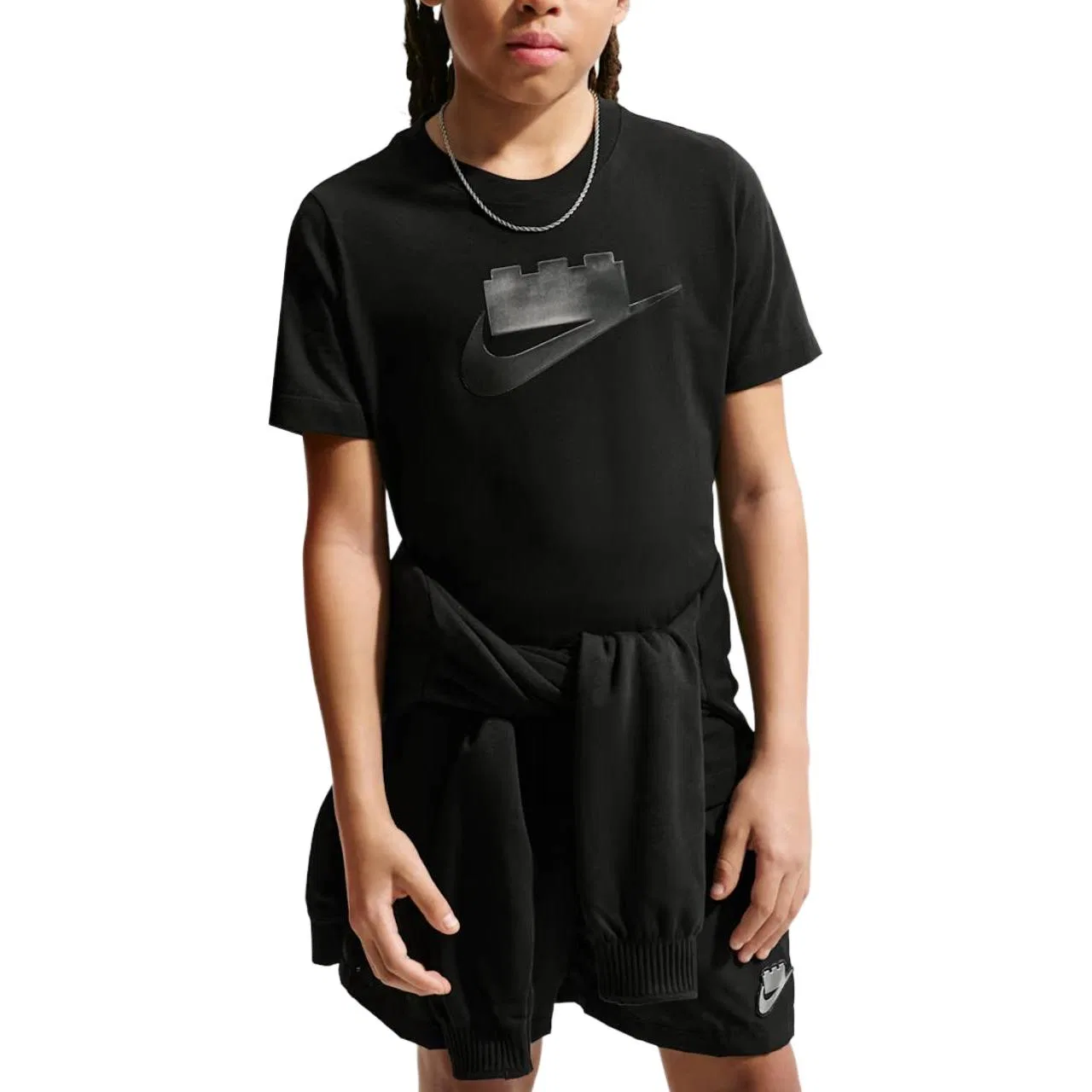 Футболка детская Nike X LEGO Crew Neck Black — фото 3