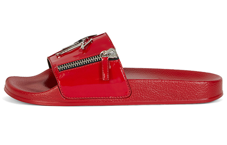 

Giuseppe Zanotti Слайды /GZ Brett Slide Slippers Men's Red