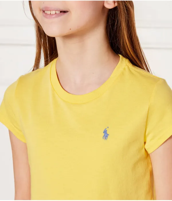 Футболка Regular fit Polo Ralph Lauren, желтый — фото 4