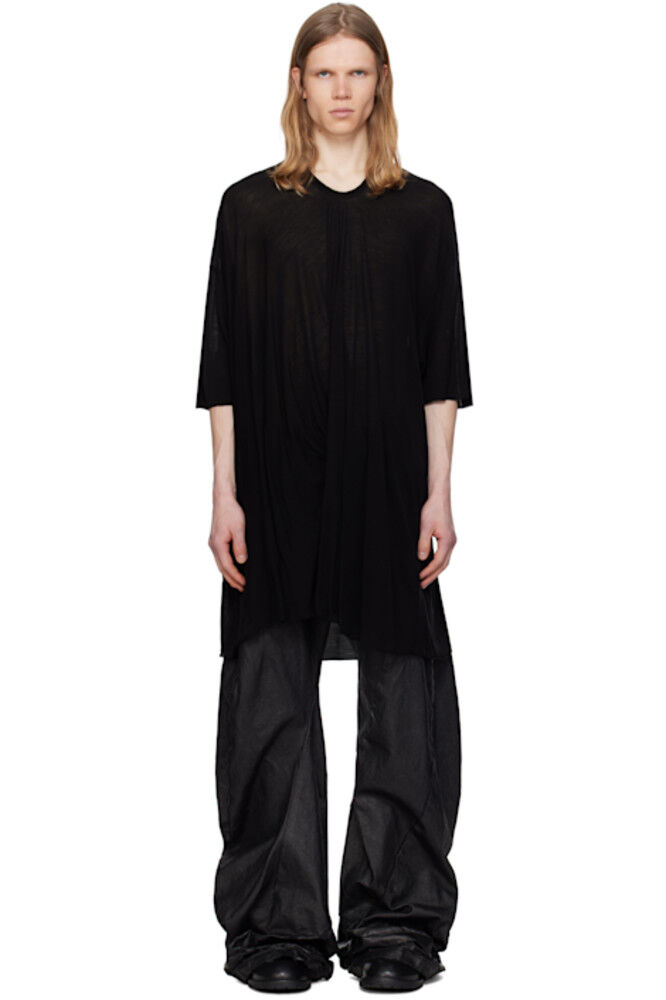 

Черная футболка Anima Drape Julius