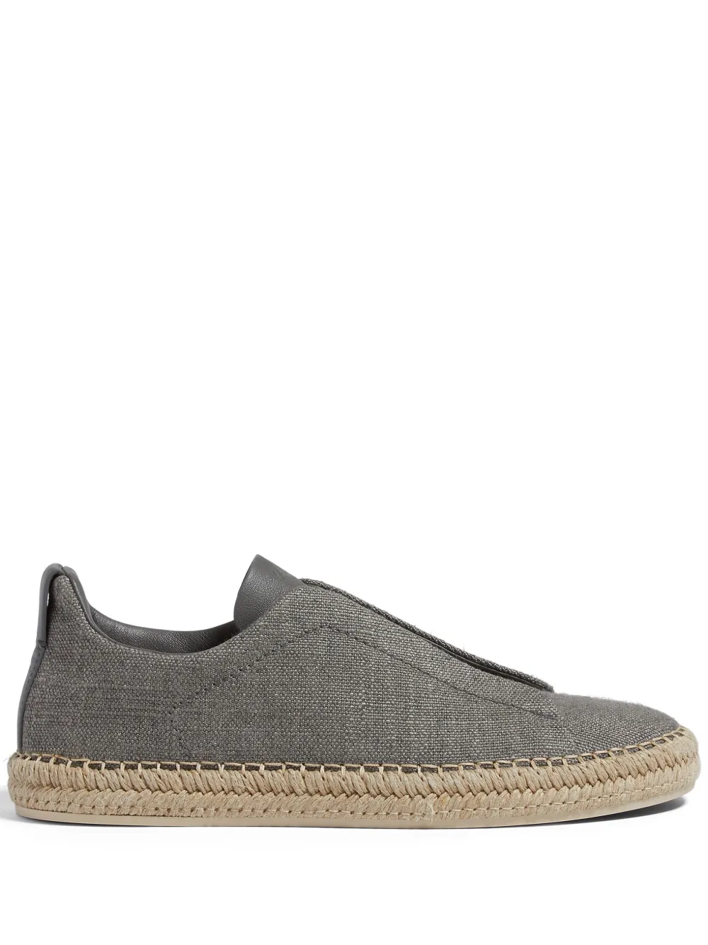 

Кеды Triple Stitch Zegna, серый