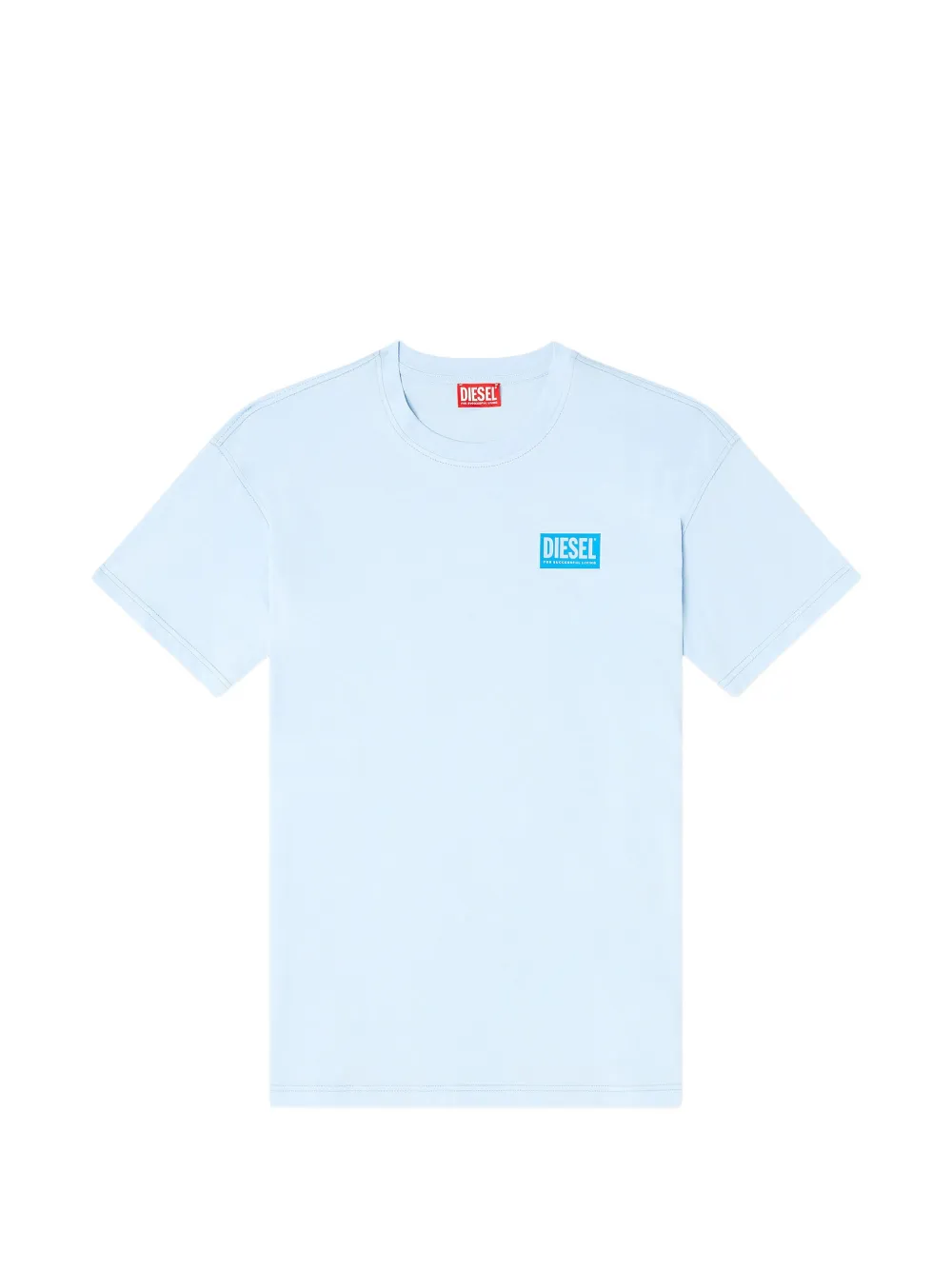 

Хлопковая футболка Diesel, синий