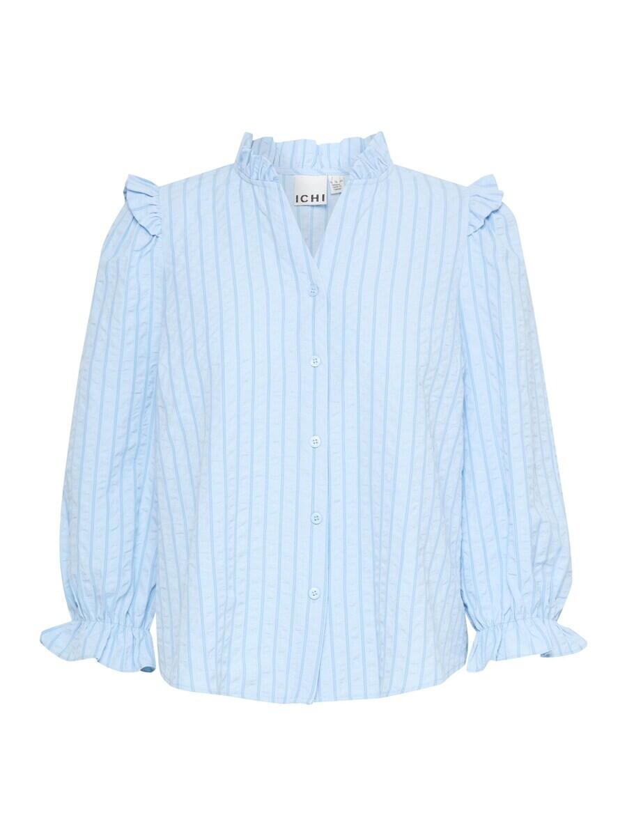 

Блузка ICHI Blouse Sanja, синий/светло-синий
