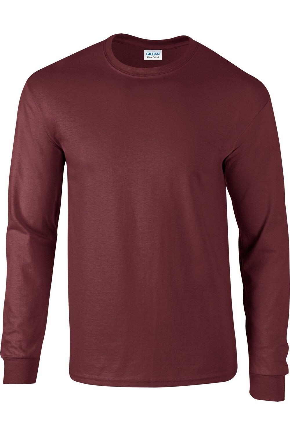 

Лонгслив Gildan Ultra Cotton, бордовый