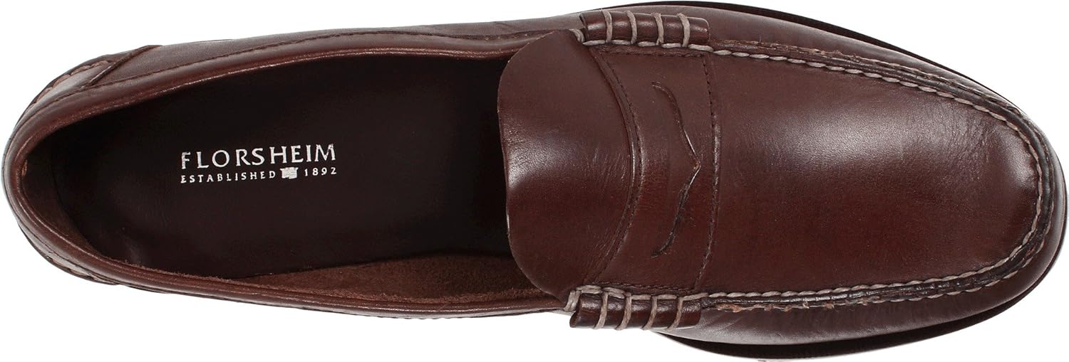 Мужские лоферы Florsheim, модель Berkeley Penny, коричневый — фото 3