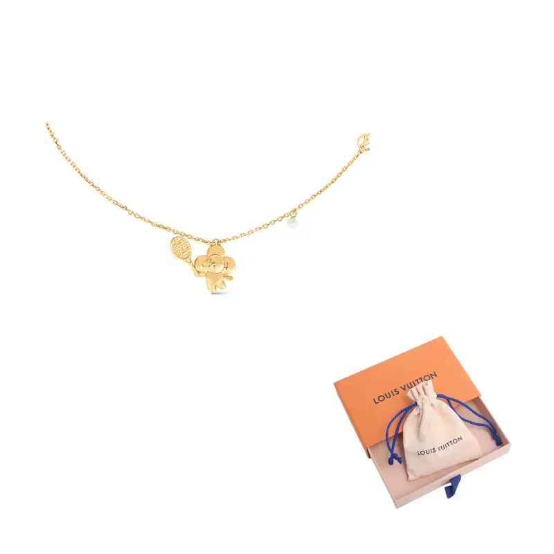 

Колье Vivienne On The Court для женщин LOUIS VUITTON, золото