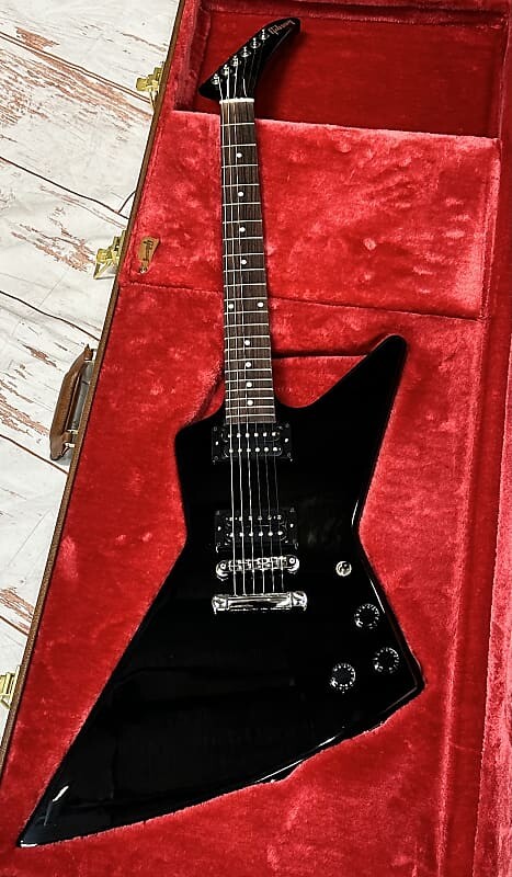 

Электрогитара Gibson '80s Explorer 2023 Ebony New Unplayed Auth Dealer 7lbs 15oz #262