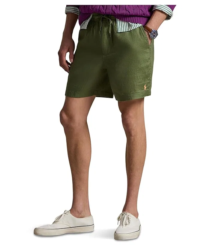 Шорты льняные Polo Prepster Polo Ralph Lauren, Garden Trail