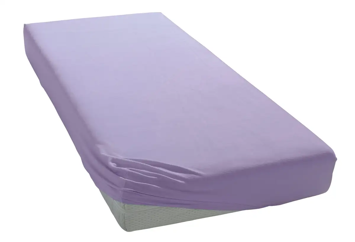 

Простыня Вellana "Mako-Jersey" хлопковая 140-160х200 см, цвет lavendel