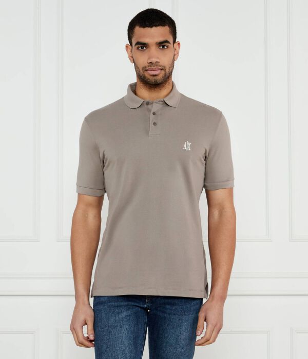 

Рубашка поло Regular fit Armani Exchange, желтый