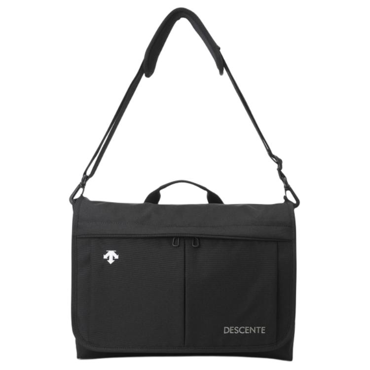 

DESCENTE 126L мессенджер кроссбоди сумка наружная полиэстер black мужская