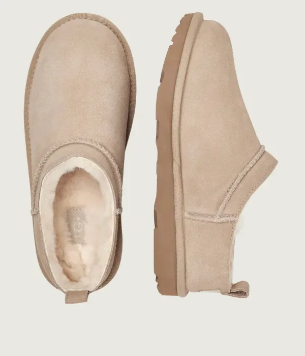 Классические микрозимние ботинки Ugg, бежевый — фото 4