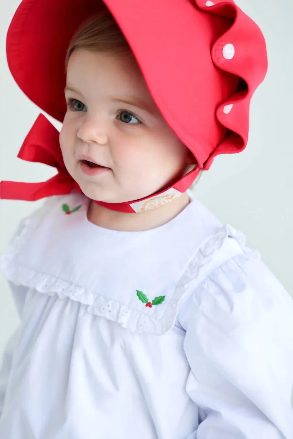 The Beaufort Bonnet Company Детский комбинезон с длинными рукавами Bea Louise Bubble Romper белого цвета — фото 3