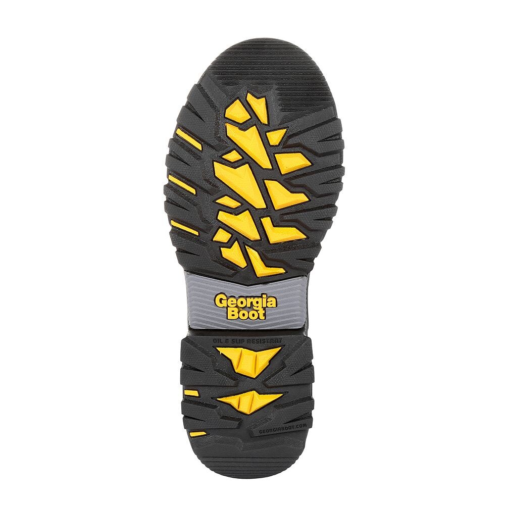 Georgia Boots Rumbler Мужские водонепроницаемые рабочие ботинки с композитным носком, цвет Black And Brown — фото 2