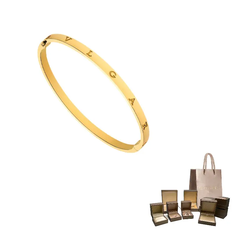 

BVLGARI Золотой браслет 18 карат для женщин Gold