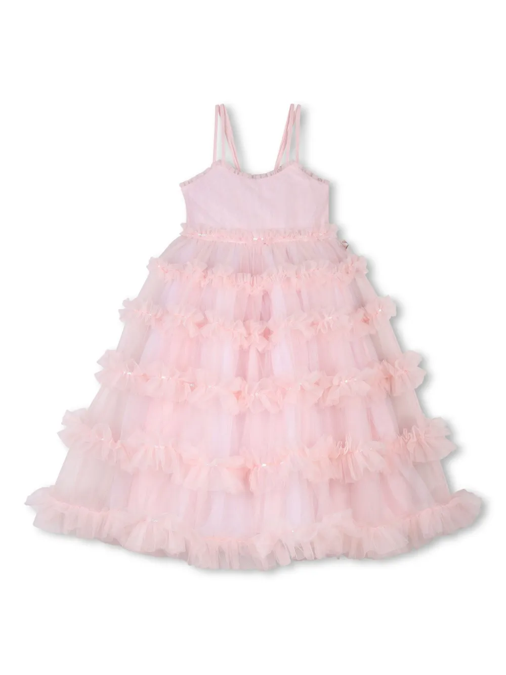 

Платье с оборками Billieblush, розовый