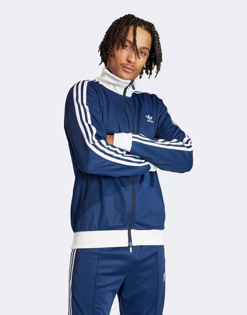 

Синяя спортивная футболка adidas Adicolor Classics Beckenbauer adidas Originals