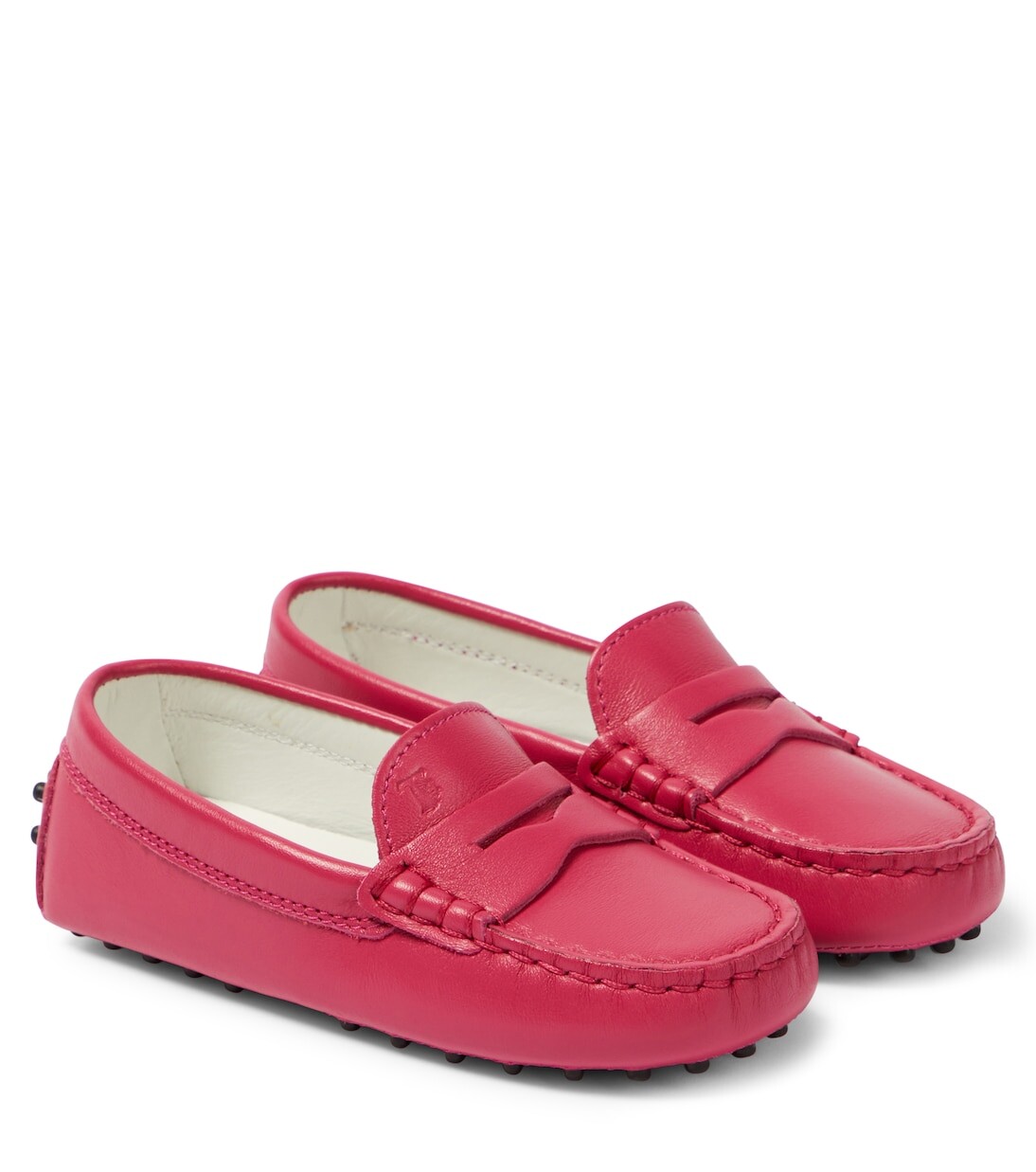 

Кожаные мокасины gommino Tod'S Junior, розовый