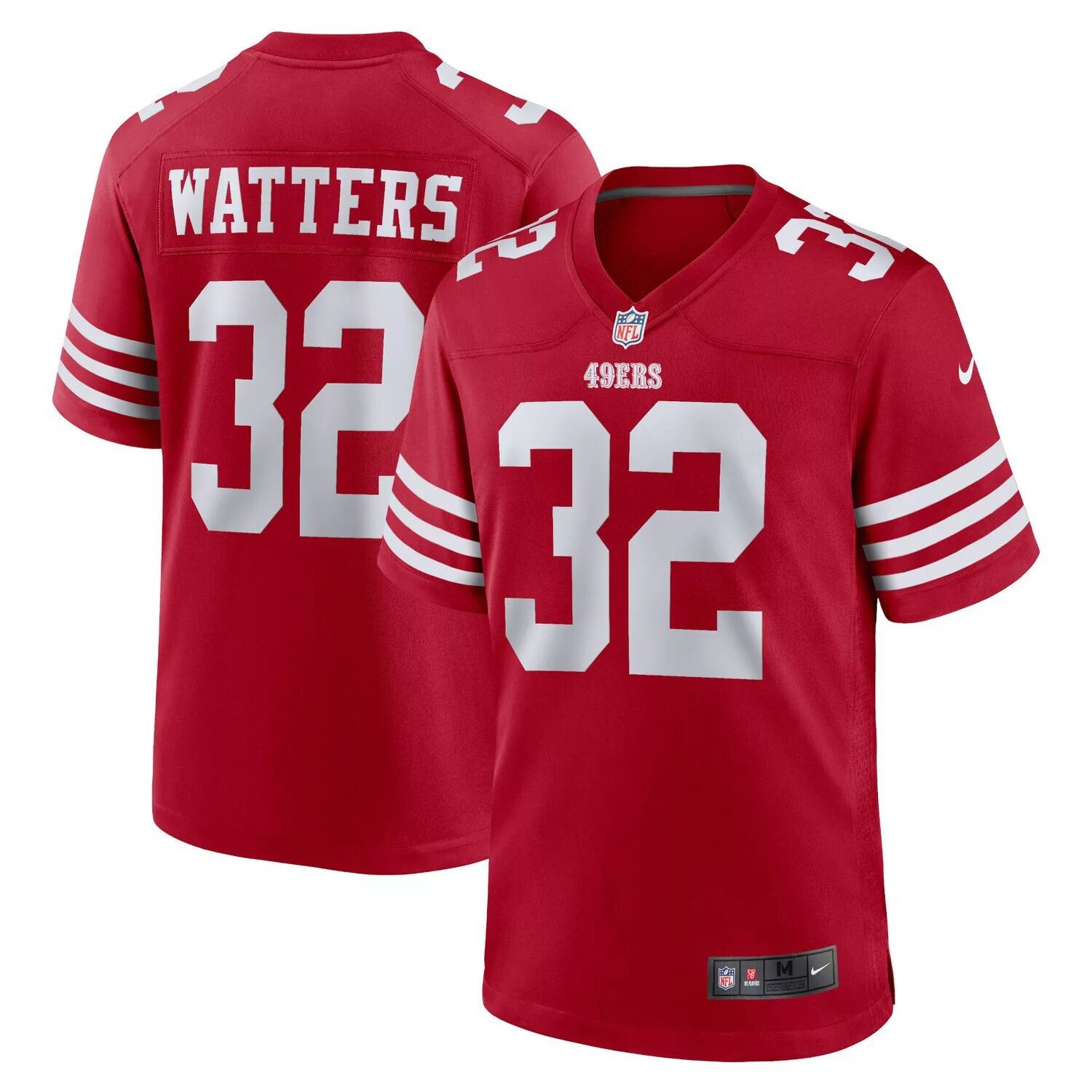 

Мужская майка для пенсионеров Ricky Watters Scarlet San Francisco 49ers Nike