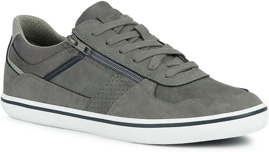 Кроссовки Geox Boys' U Elver A Trainers, Gray — фото 4