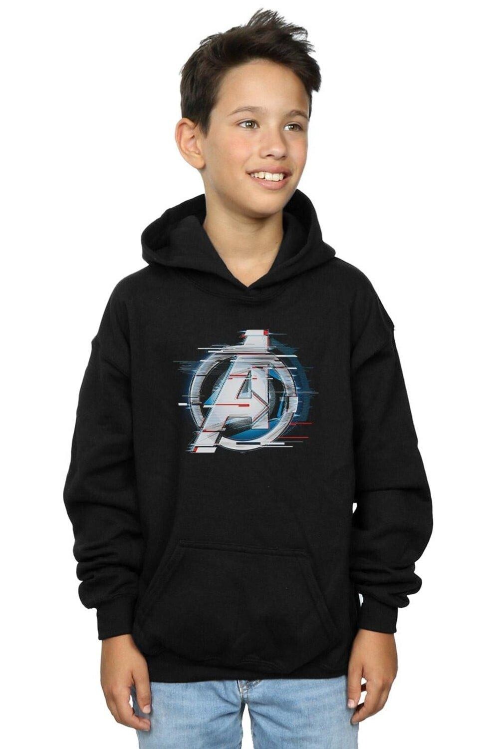 

Толстовка с логотипом Avengers Endgame Team Tech Marvel, черный