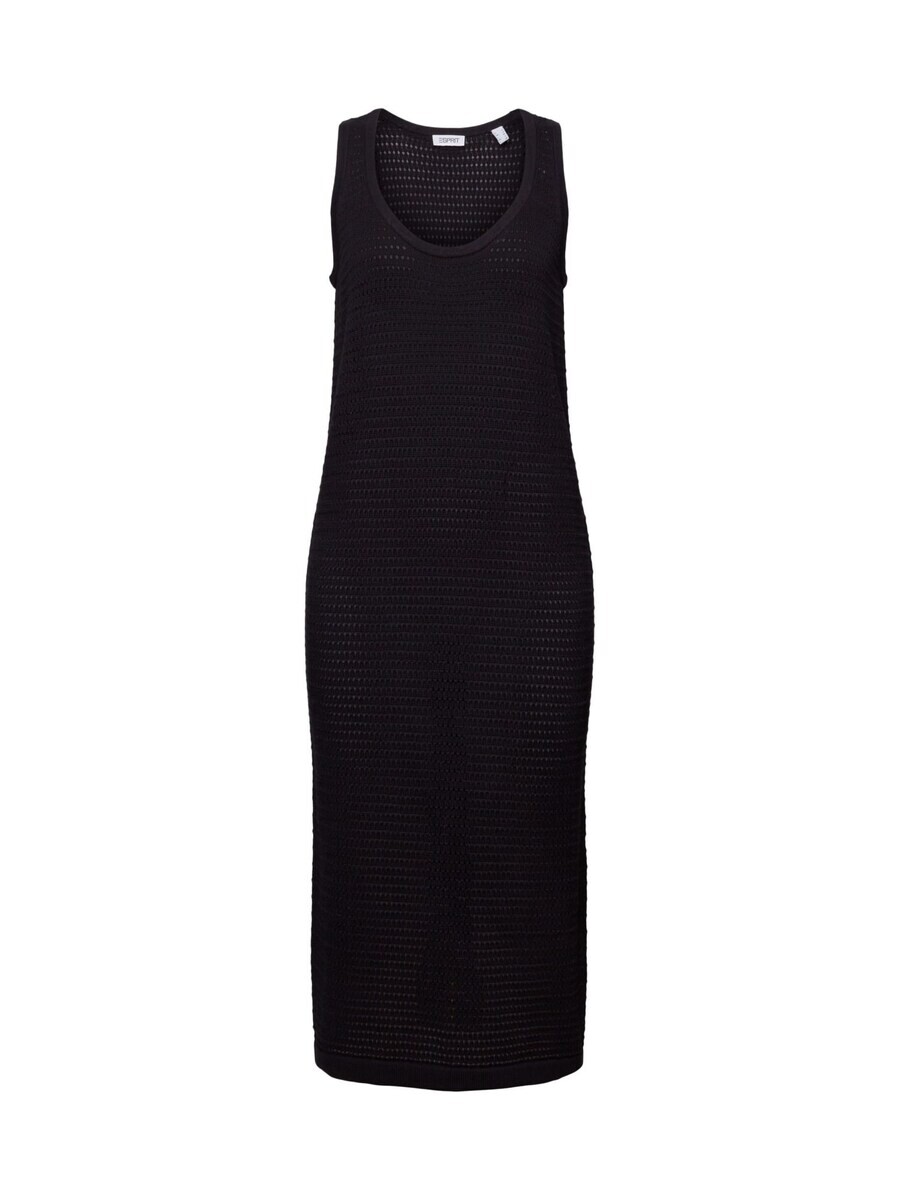 

Вязаное платье ESPRIT Knitted dress, черный