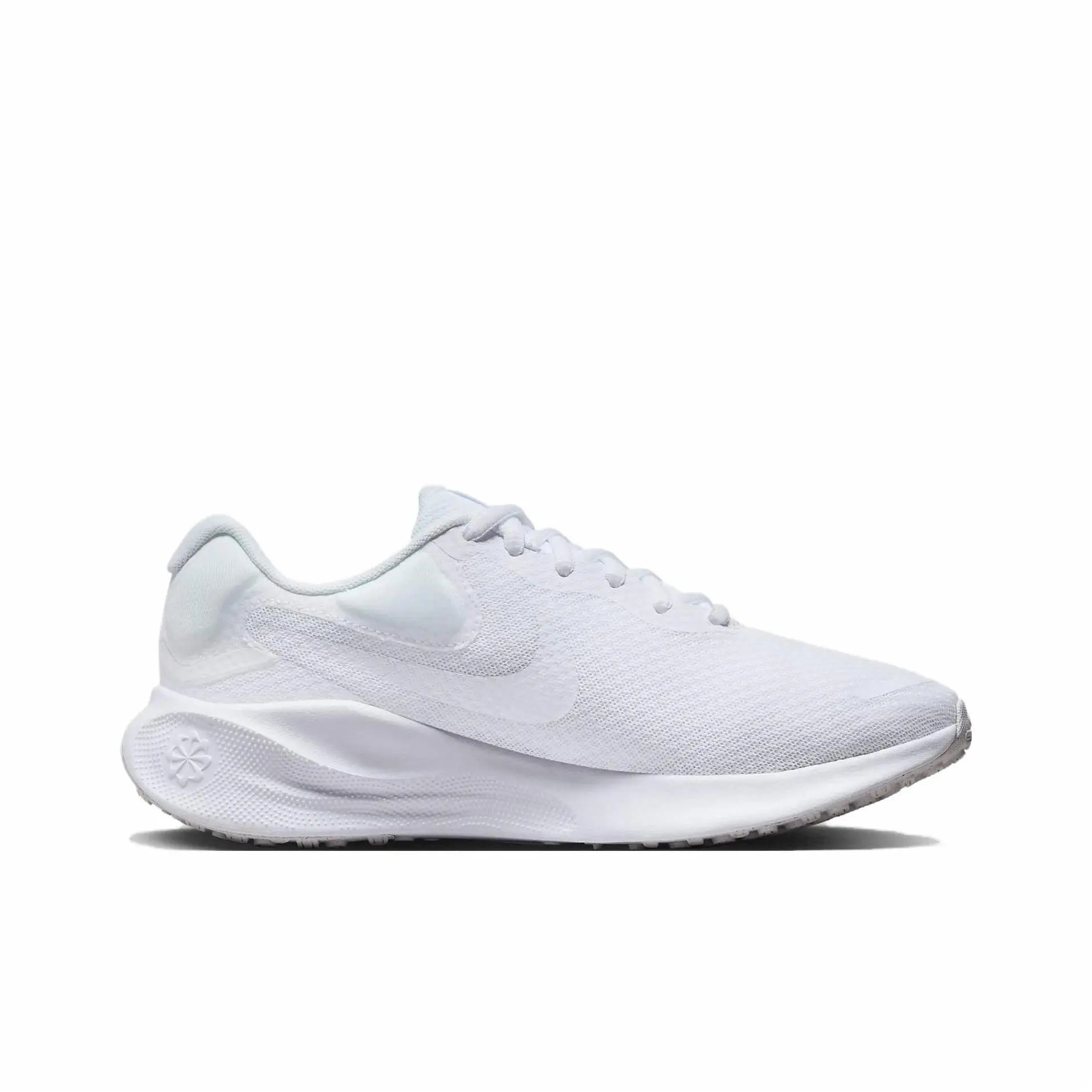 REVOLUTION 7 Нескользящие и дышащие низкие кроссовки для детей Nike, белый — фото 2