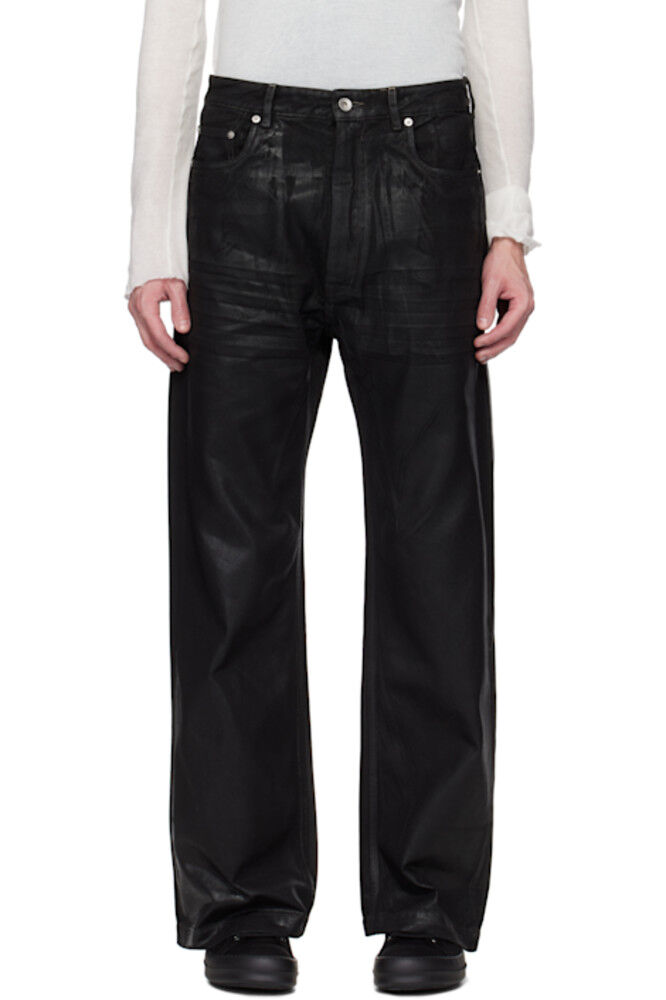 

Черные джинсы Hollywood Geth Rick Owens DRKSHDW