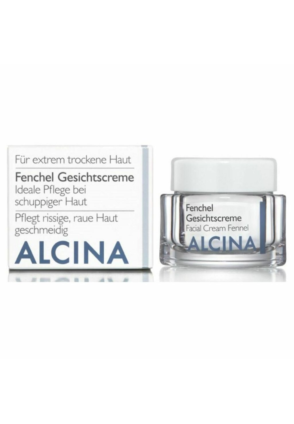 

Крем для лица ALCINA PFLEGECREME FENCHEL GESICHTSCREME, цвет weiß