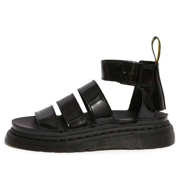 

Сандалии clarissa ii patent leather strap sandals black Dr. Martens, черный