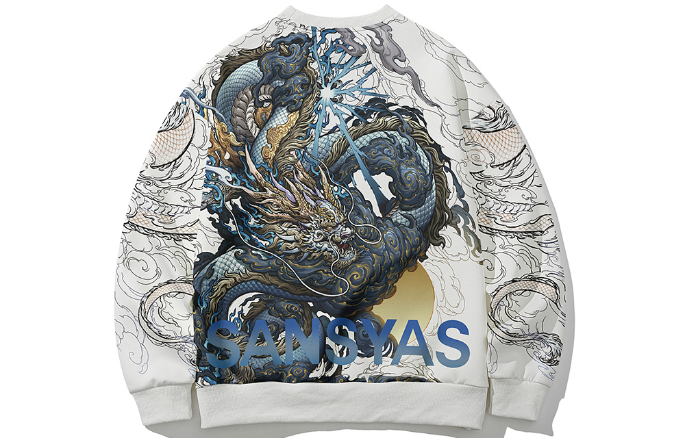 

Свитшот унисекс SANSYAS, Dragon (CM14-2)