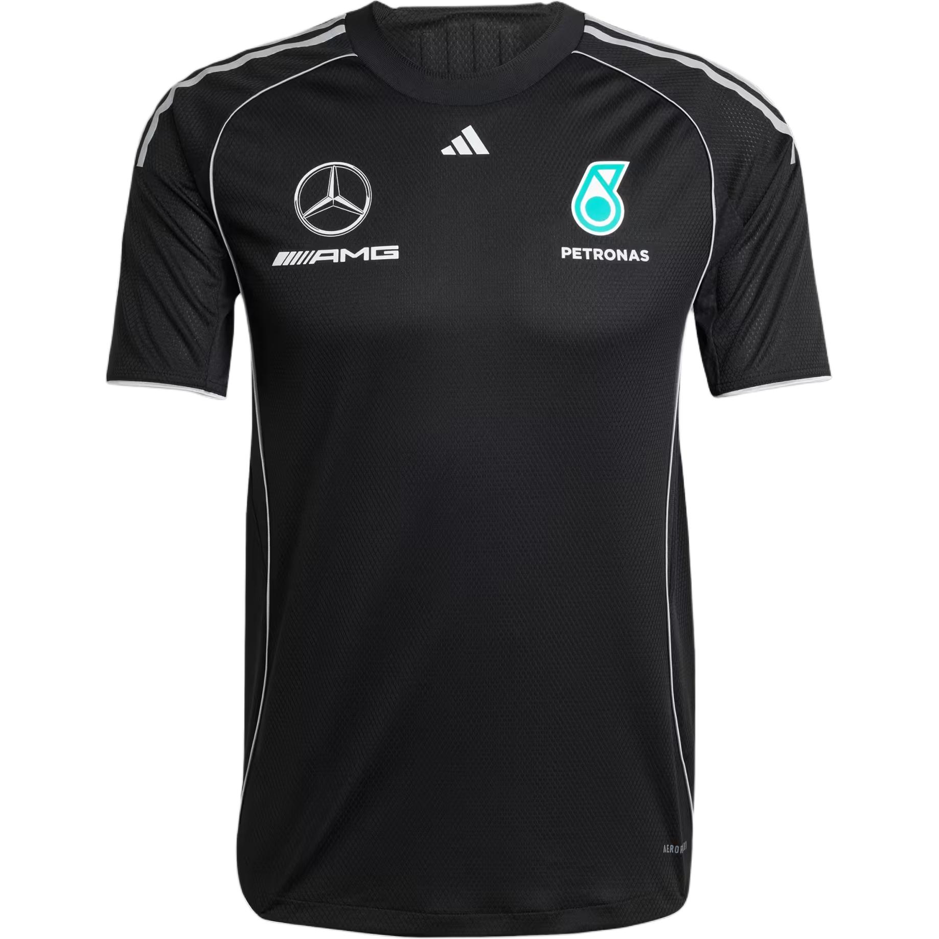 

Футболка Mercedes AMG Petronas Formula One Team Mechanics Adidas, черный