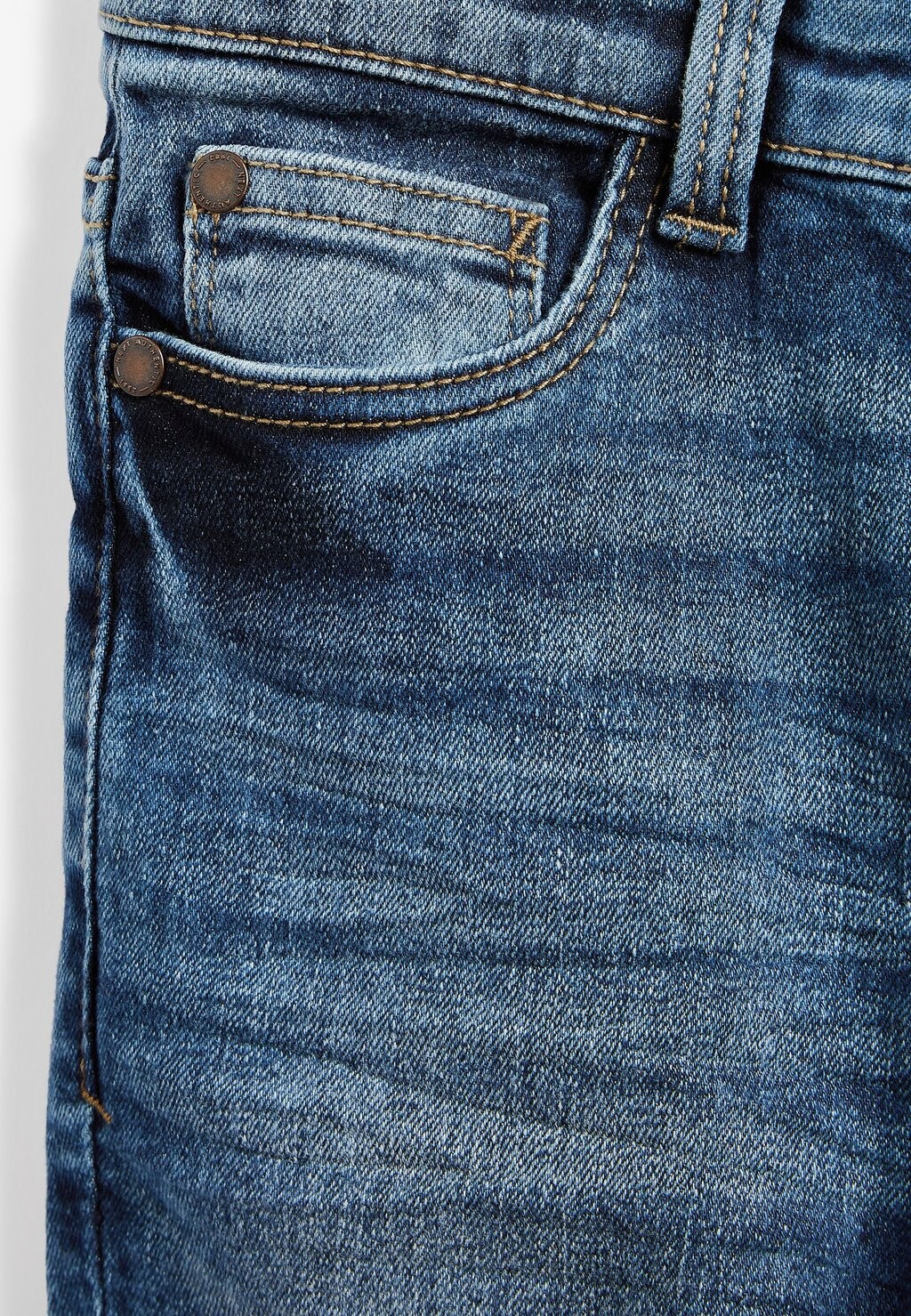 Джинсы Skinny Fit FIVE POCKET Next, цвет acid denim — фото 3