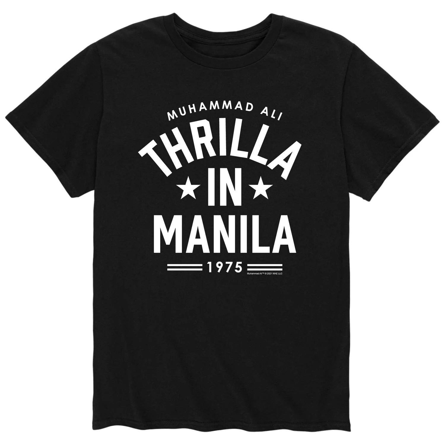 

Мужская футболка Ali Thrilla In Manila 1979 Licensed Character