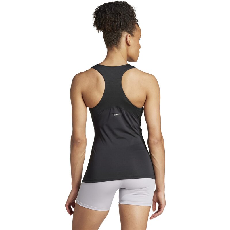 Тренировочная футболка Techfit Racerback Adidas, черный — фото 3
