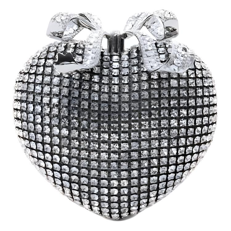 

Self-Portrait Клатч Self Portrait из полиэстера, стандартный, женский, серебристый