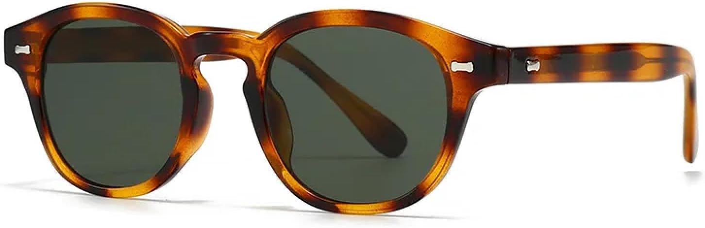 

Элитные солнцезащитные очки для женщин и мужчин, популярные в винтажном стиле панк, для активного отдыха и вождения, защита от ультрафиолета UV400 TVTBBVV, Leopard G15