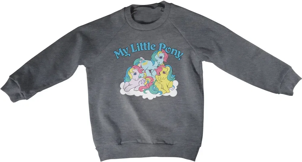 Свитшот детский My Little Pony, серый