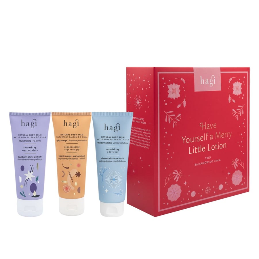 

HAGI, Have Yourself A Merry Little Lotion 2024, набор косметики, 3 шт.