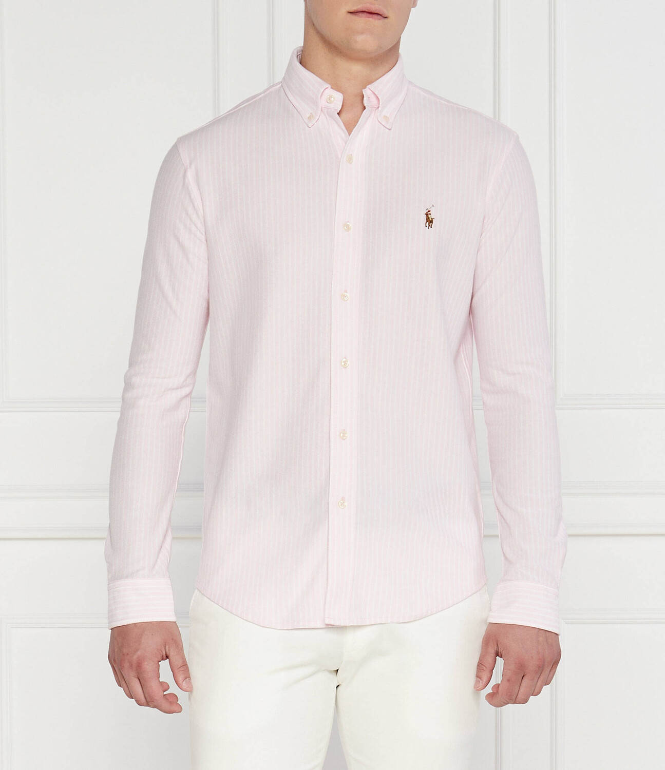 

Рубашка POLO RALPH LAUREN Regular Fit, пудрово-розовый