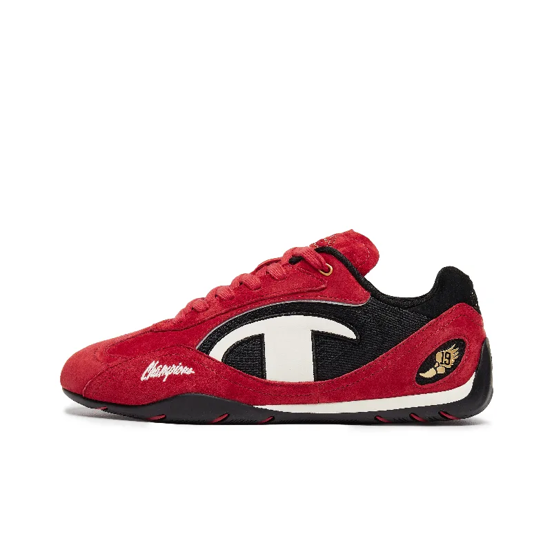 Champion Кроссовки мужские casual низкие racing textile, synthetic leather support aurora red black