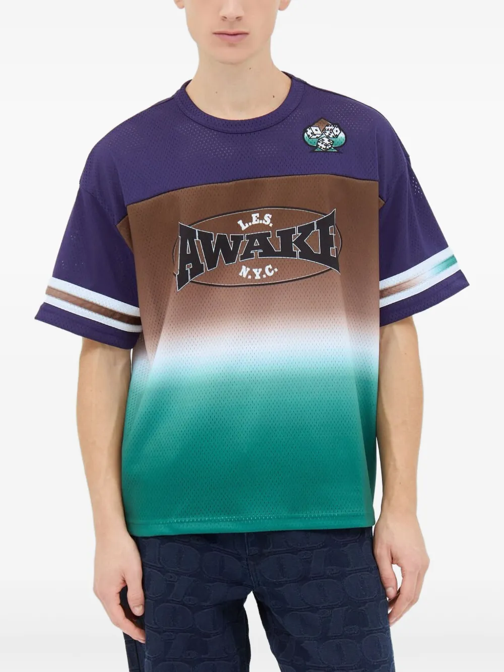 

Футболка LES Football Awake NY, синий