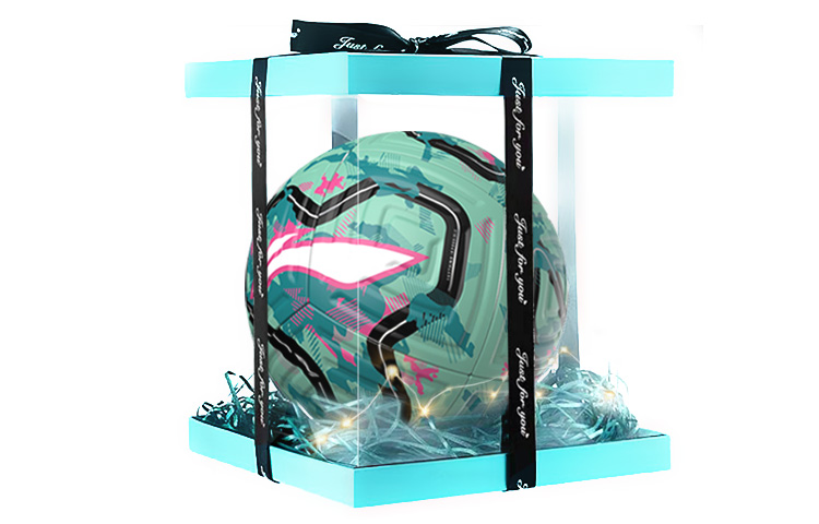 

LINING Размер 5 футбольный мяч TPU бесшовный термосварка Unisex синий зеленый