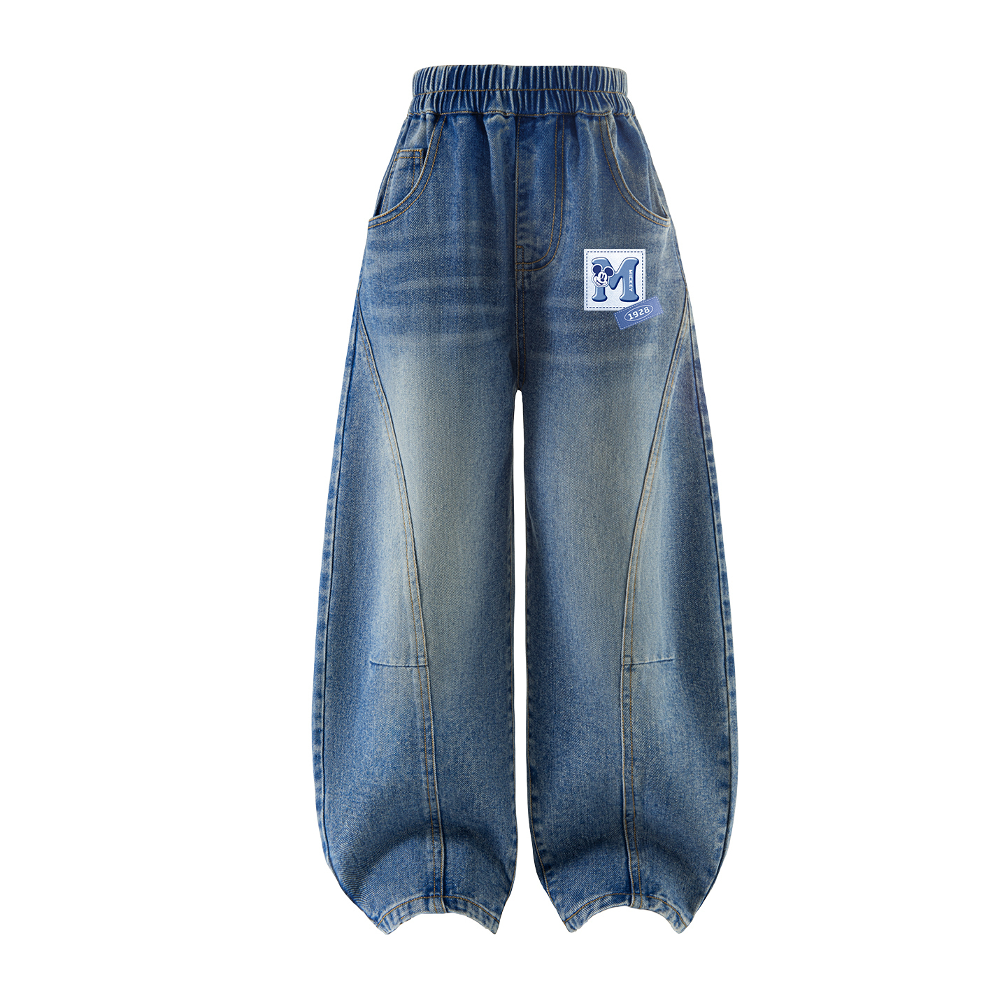 Детские джинсы Moderate Disney, dishy k denim светло синий — фото 3