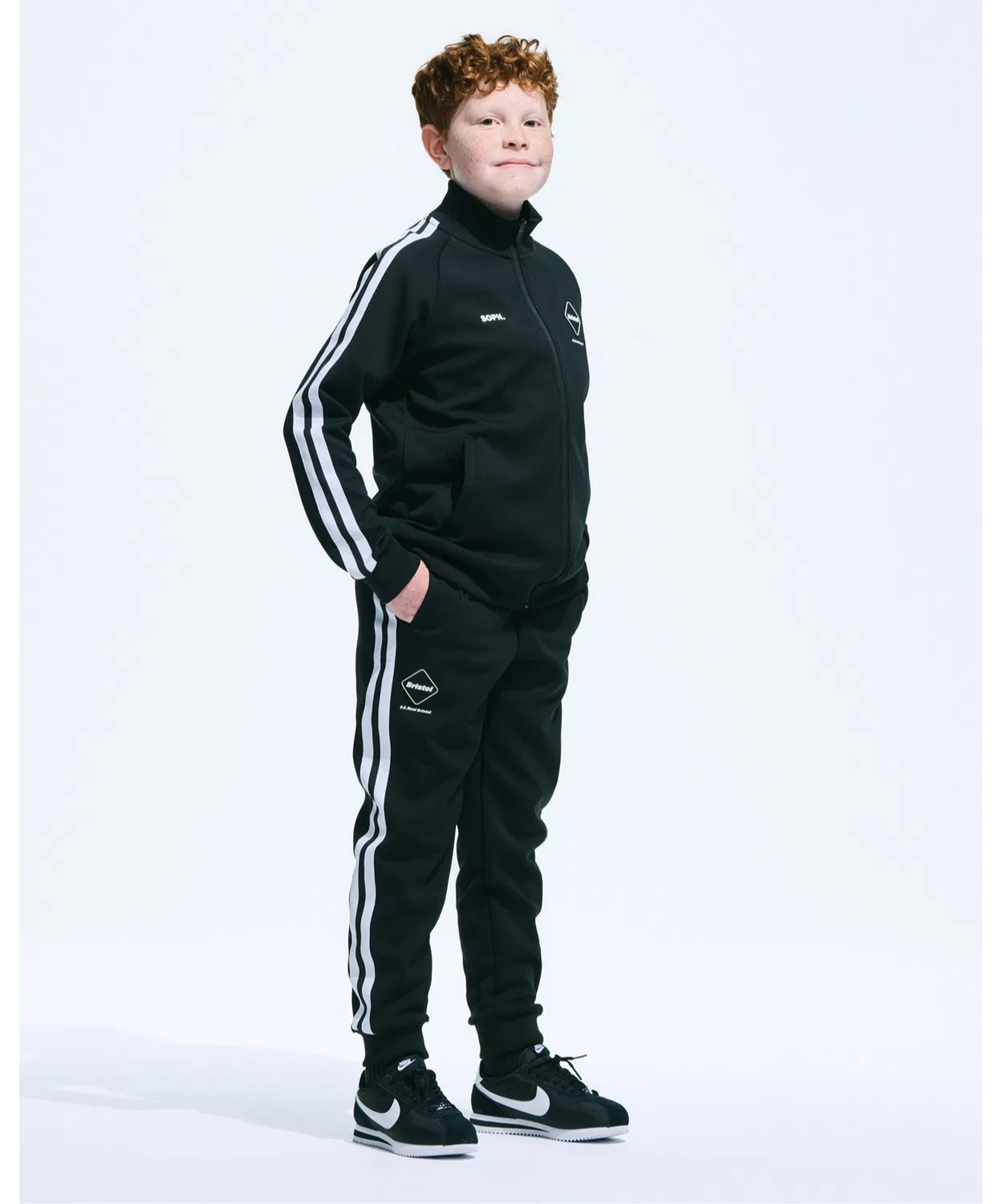 Куртка тренировочная Track Jacket из переработанного полиэстера, тёмно-синяя — фото 2