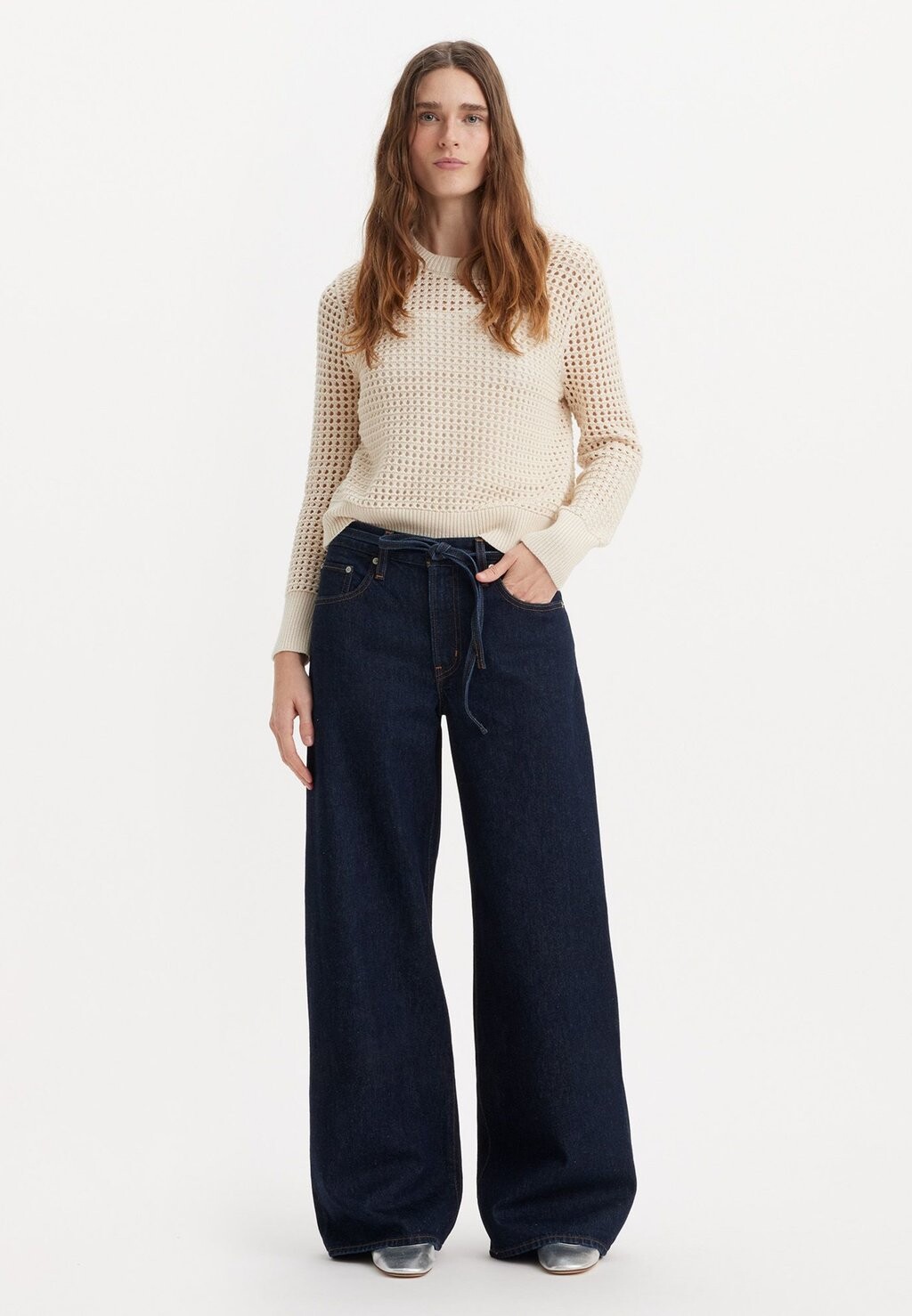 Джинсы свободного кроя XL STRAIGHT Levi's, темно-синий деним — фото 3