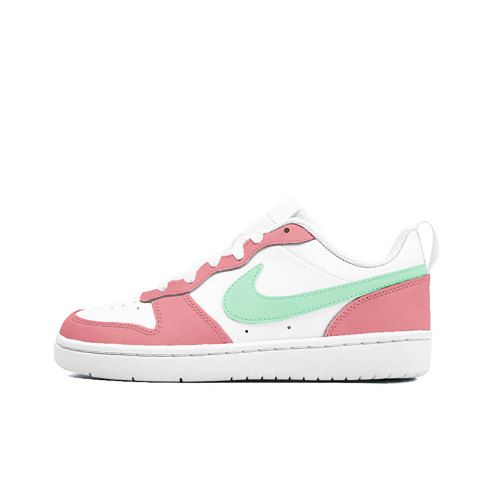 

Кроссовки Nike Court Borough Skateboarding Shoes Women's Low-top Red/Green, красный/зеленый