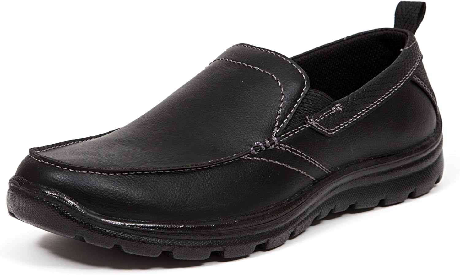 

Мужские мокасины Deer Stags Everest2 с обновленной подошвой из пены с эффектом памяти, удобные для повседневной носки, черный