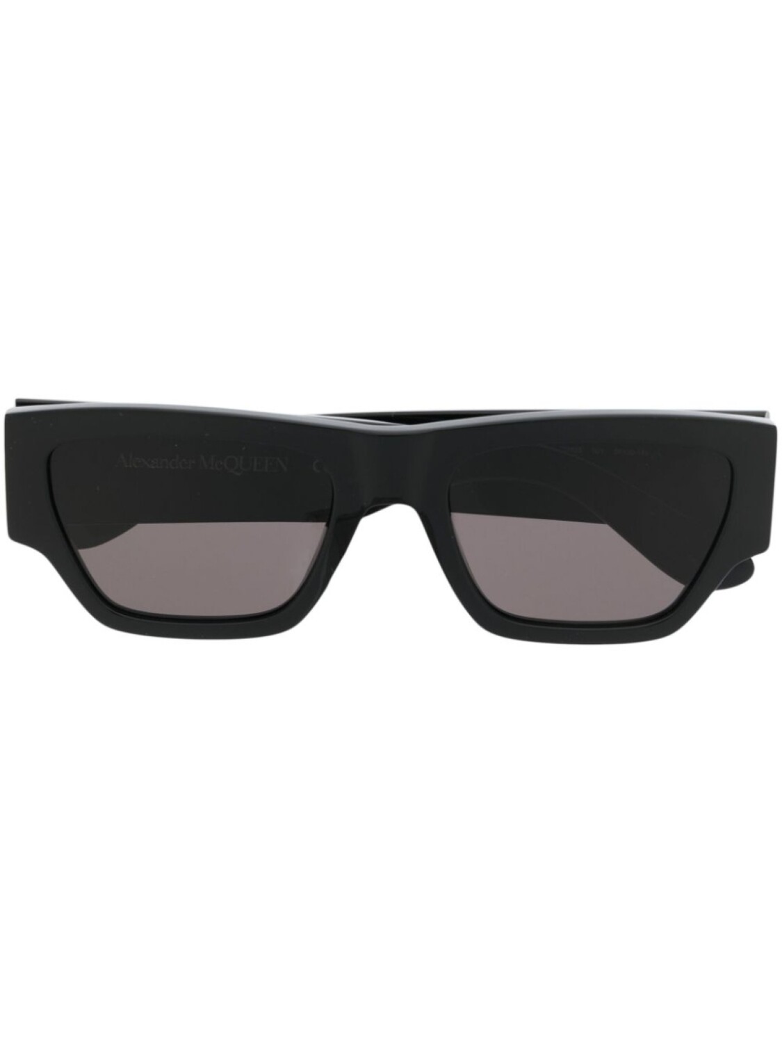 

Солнцезащитные очки с логотипом Alexander McQueen Eyewear, черный
