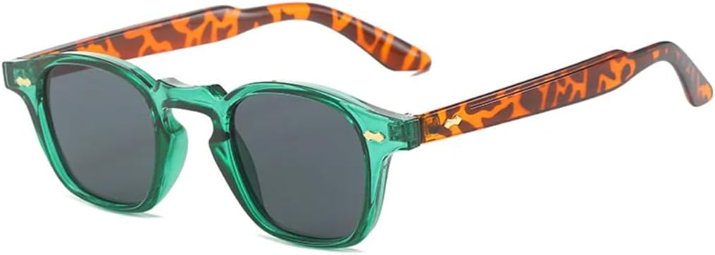 

Солнцезащитные очки с защитой от УФ-излучения UV400 | Маленькая оправа, панк-зеленый цвет | Линзы конфетных оттенков для занятий спортом на открытом воздухе и путешествий DSVIGF, Green